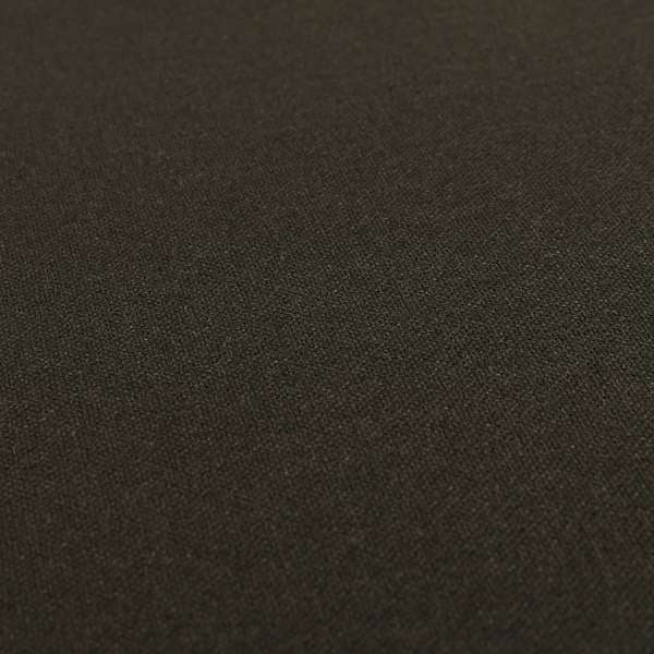 Ibiza Soft Chenille Furnishing Upholstery Fabric In Black Colour - Roman Blinds