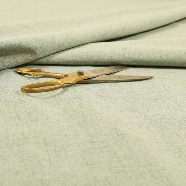 Ibiza Soft Chenille Furnishing Upholstery Fabric In Grey Colour - Roman Blinds