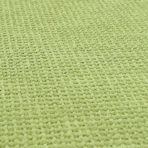 Ilford Plush Wave Ripple Effect Corduroy Upholstery Fabric In Lime Green Colour - Roman Blinds