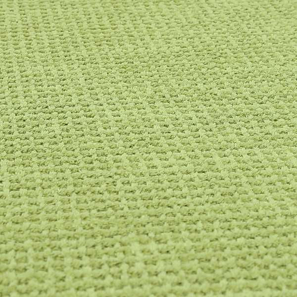 Ilford Plush Wave Ripple Effect Corduroy Upholstery Fabric In Lime Green Colour - Made To Measure Curtains