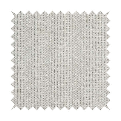 Ilford Plush Wave Ripple Effect Corduroy Upholstery Fabric In Cream Colour - Handmade Cushions