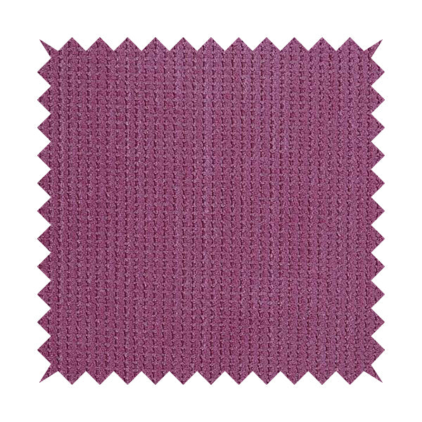 Ilford Plush Wave Ripple Effect Corduroy Upholstery Fabric In Pink Colour - Roman Blinds