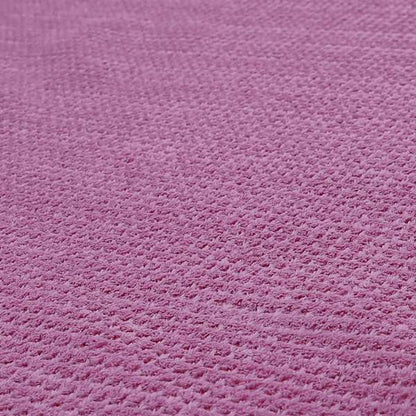 Ilford Plush Wave Ripple Effect Corduroy Upholstery Fabric In Pink Colour - Roman Blinds