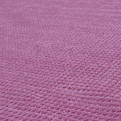 Ilford Plush Wave Ripple Effect Corduroy Upholstery Fabric In Pink Colour - Made To Measure Curtains