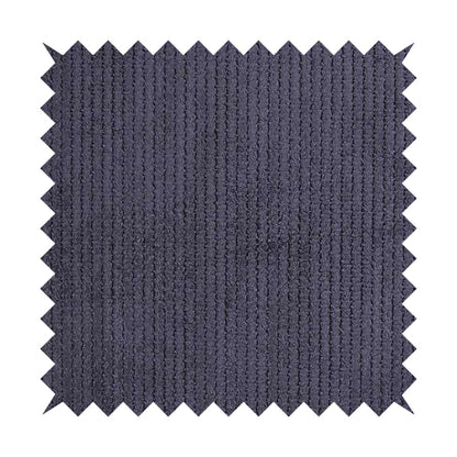 Ilford Plush Wave Ripple Effect Corduroy Upholstery Fabric In Purple Colour - Handmade Cushions