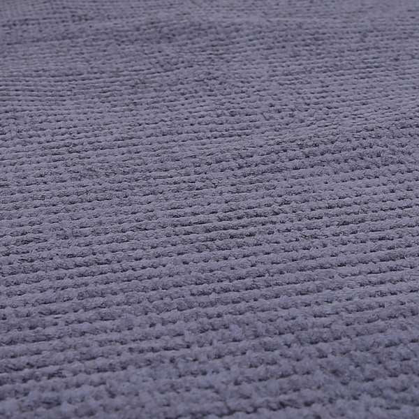 Ilford Plush Wave Ripple Effect Corduroy Upholstery Fabric In Purple Colour - Made To Measure Curtains