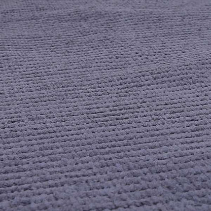 Ilford Plush Wave Ripple Effect Corduroy Upholstery Fabric In Purple Colour - Made To Measure Curtains