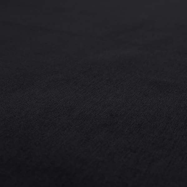 Irania Soft Chenille Upholstery Fabric Black Colour