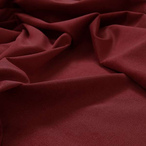 Irania Soft Chenille Upholstery Fabric Red Colour - Made To Measure Curtains