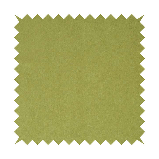 Irania Soft Chenille Upholstery Fabric Lime Green Colour