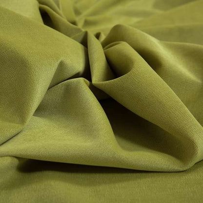 Irania Soft Chenille Upholstery Fabric Lime Green Colour