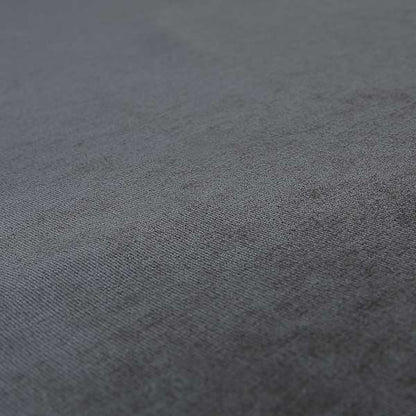 Irania Soft Chenille Upholstery Fabric Slate Grey Colour