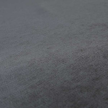 Irania Soft Chenille Upholstery Fabric Slate Grey Colour - Handmade Cushions