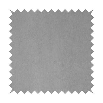 Irania Soft Chenille Upholstery Fabric Silver Grey Colour