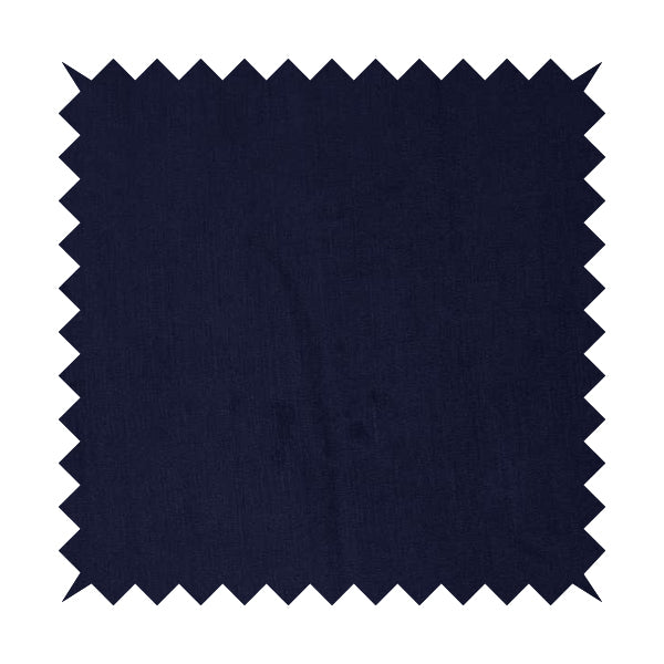 Irania Soft Chenille Upholstery Fabric Navy Blue Colour - Made To Measure Curtains