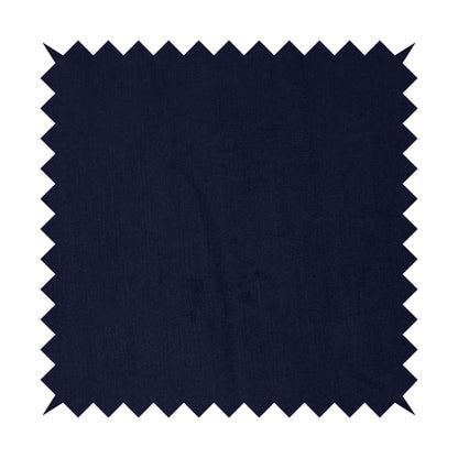 Irania Soft Chenille Upholstery Fabric Navy Blue Colour - Made To Measure Curtains