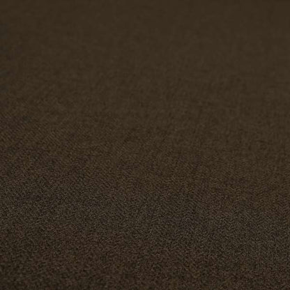 Irvine Herringbone Weave Chenille Upholstery Fabric Chocolate Brown Colour - Handmade Cushions