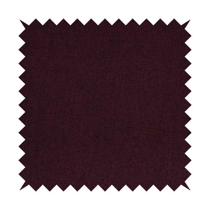 Irvine Herringbone Weave Chenille Upholstery Fabric Wine Colour - Handmade Cushions