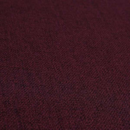 Irvine Herringbone Weave Chenille Upholstery Fabric Wine Colour - Roman Blinds