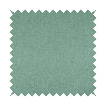 Irvine Herringbone Weave Chenille Upholstery Fabric Jade Green Colour - Made To Measure Curtains