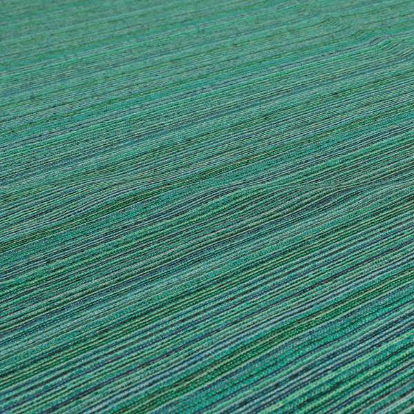 Striped Pattern Blue Colour Chenille Textured Upholstery Fabric JO-1003 - Made To Measure Curtains