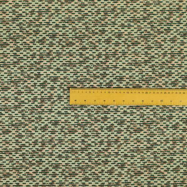 Cream Teal Pink Coloured Semi Plain Pattern Upholstery Furnishing Fabric JO-1023 - Made To Measure Curtains