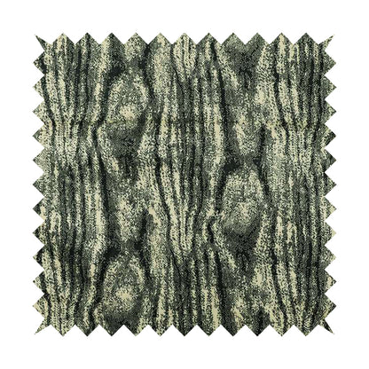 Navy Blue Cream Colour Bark Striped Pattern Velvet Woven Upholstery Fabric JO-1026 - Handmade Cushions