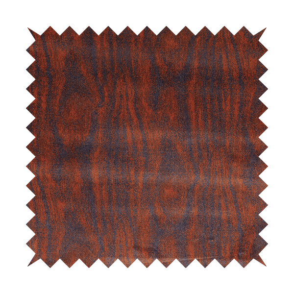 Purple Orange Colour Bark Striped Pattern Velvet Woven Upholstery Fabric JO-1027 - Roman Blinds