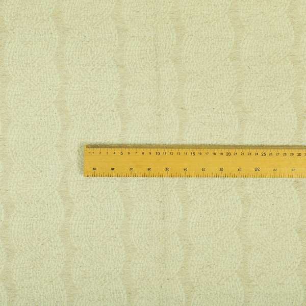 Vertical Curve Striped Soft Chenille Upholstery Fabric JO-1034 - Roman Blinds