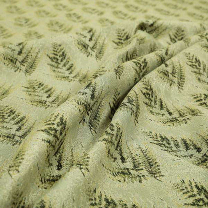 Shine Tone Green Silver Colour Tree Pattern Chenille Furnishing Upholstery Fabric JO-1052 - Handmade Cushions