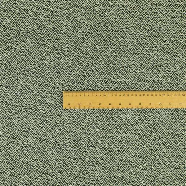 Crisscross Pattern Blue Colour Chenille Furnishing Upholstery Fabric JO-1053 - Made To Measure Curtains