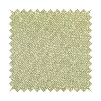Cream Gold Colour Textured Geometric Pattern Soft Chenille Upholstery Fabric JO-1059 - Roman Blinds