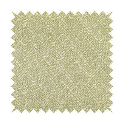 Cream Gold Colour Textured Geometric Pattern Soft Chenille Upholstery Fabric JO-1059 - Handmade Cushions