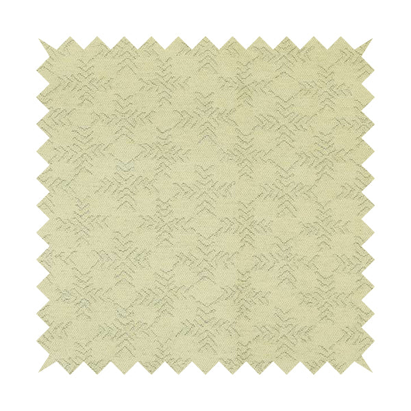 Cream Coloured Geometric Pattern Upholstery Furnishing Fabric JO-1069 - Made To Measure Curtains