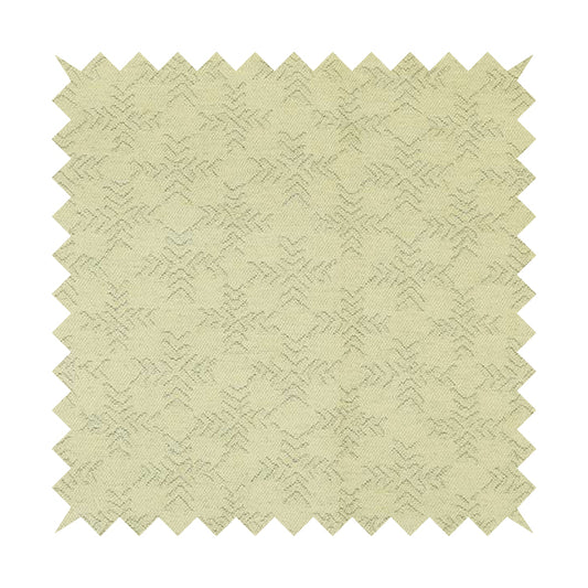 Cream Coloured Geometric Pattern Upholstery Furnishing Fabric JO-1069