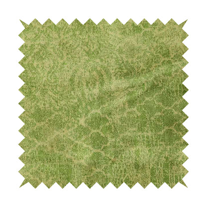 Traditional Damask Medallion Pattern Velvet Material Beige Green Upholstery Fabric JO-1077 - Roman Blinds