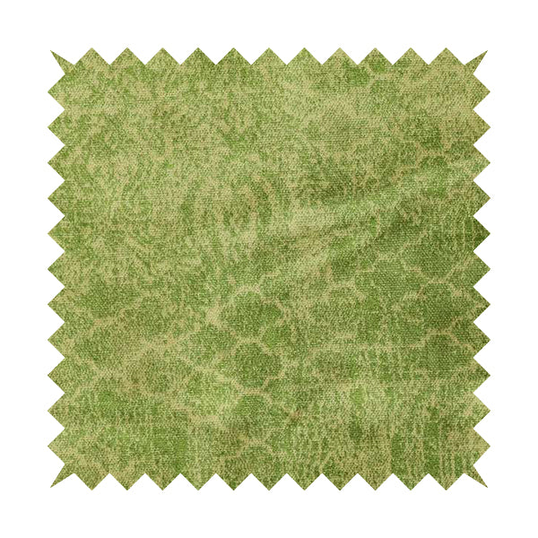 Traditional Damask Medallion Pattern Velvet Material Beige Green Upholstery Fabric JO-1077 - Made To Measure Curtains