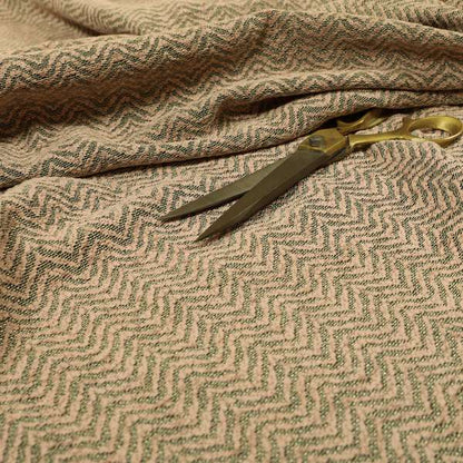 Pink Colour Chevron Stripe Pattern Soft Chenille Upholstery Fabric JO-1085 - Handmade Cushions