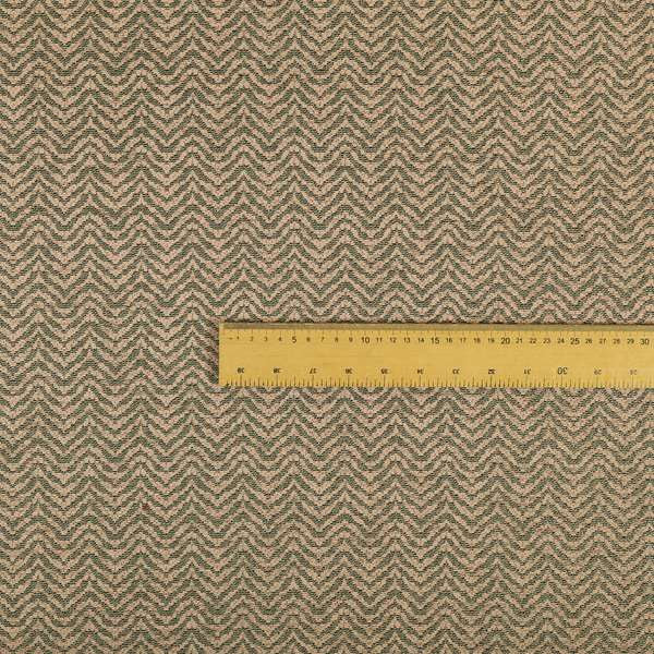 Pink Colour Chevron Stripe Pattern Soft Chenille Upholstery Fabric JO-1085 - Roman Blinds