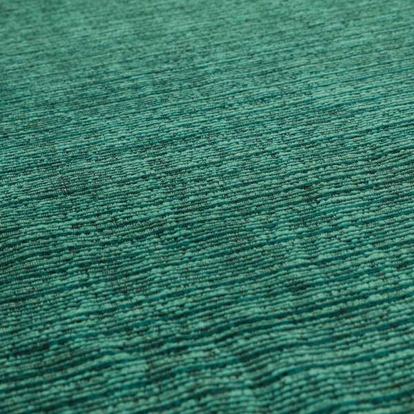 Striped Semi Plain Chenille Blue Teal Colour Upholstery Fabric JO-1097 - Made To Measure Curtains