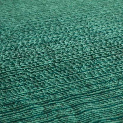 Striped Semi Plain Chenille Blue Teal Colour Upholstery Fabric JO-1097 - Made To Measure Curtains