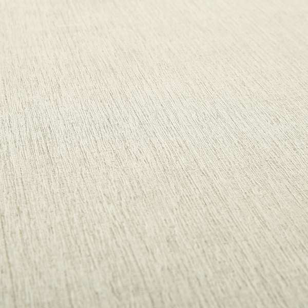 Rumba Plain Chenille Fabric In White Colour Furnishing Fabrics JO-110 - Roman Blinds