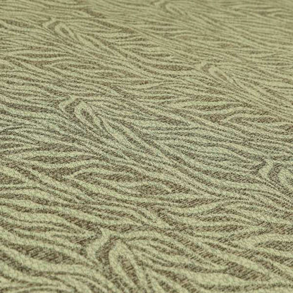 Striped Inspired Pattern Chenille Material Brown Cream Colour Upholstery Fabric JO-1135 - Handmade Cushions