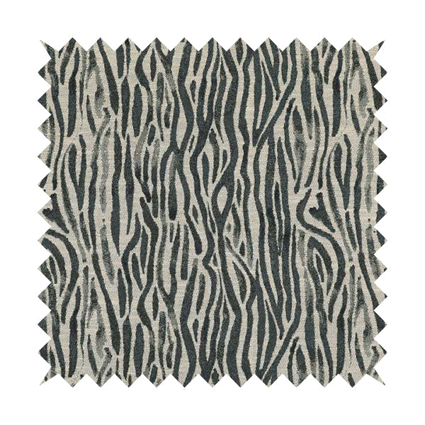 Vertically Striped Pattern Chenille Upholstery Furnishing Fabric JO-1210 - Roman Blinds