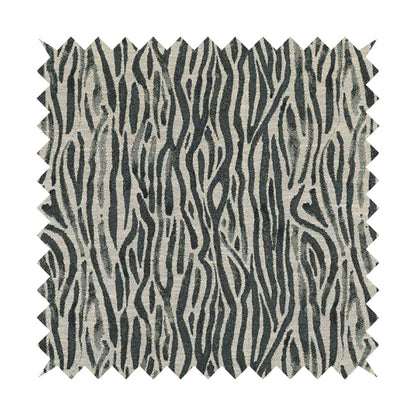 Vertically Striped Pattern Chenille Upholstery Furnishing Fabric JO-1210 - Made To Measure Curtains