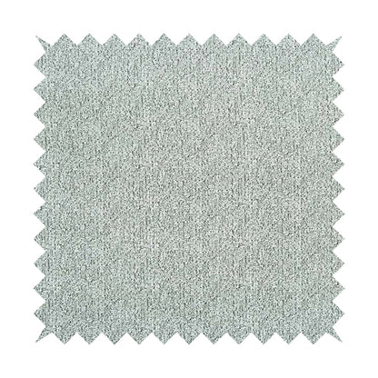 Gloria Plain Textured Chenille Upholstery Fabric In White Colour JO-122