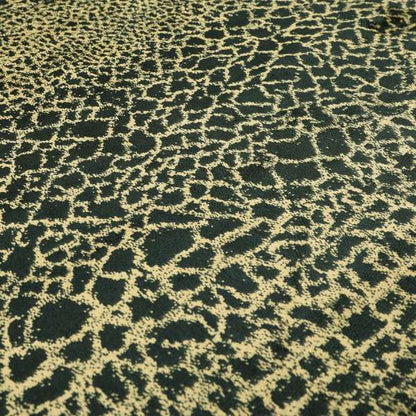 Navy Blue Gold Background Colour Pebble Pattern Soft Velvet Upholstery Fabric JO-1233 - Handmade Cushions