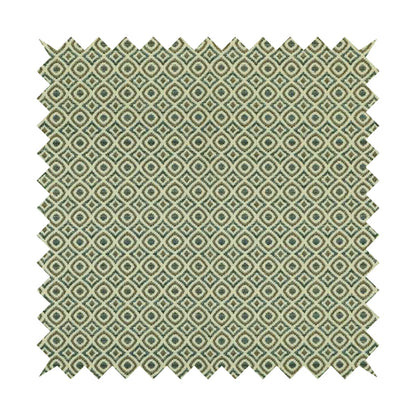 Trellis Diamond Pattern Brown Blue Chenille Furnishing Curtains Upholstery Fabric JO-1245 - Made To Measure Curtains