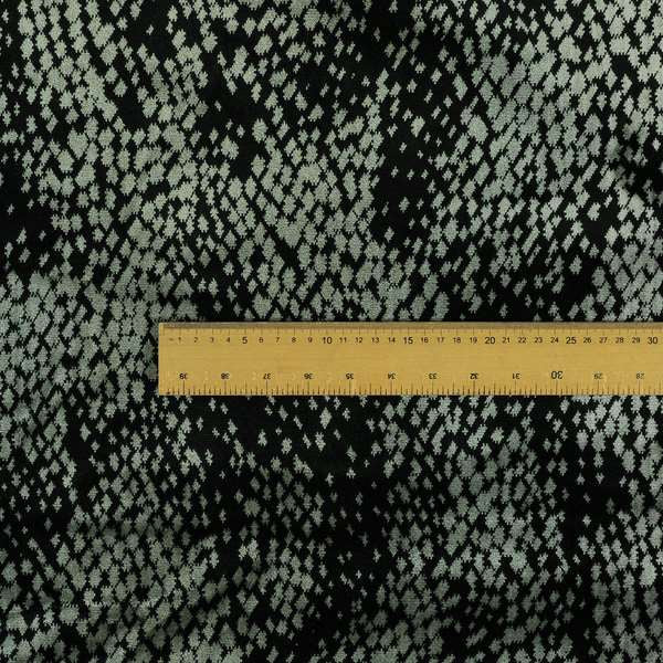 Camouflage Pattern Black Grey Colour Quality Thick Velvet Upholstery Fabric JO-1264 - Roman Blinds