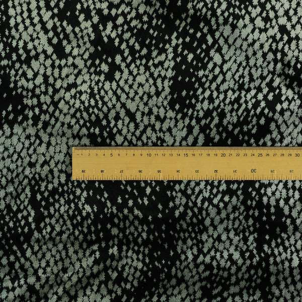 Camouflage Pattern Black Grey Colour Quality Thick Velvet Upholstery Fabric JO-1264 - Handmade Cushions